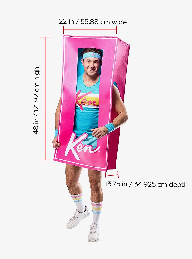 Barbie Ken Life-Size Doll Box Costume