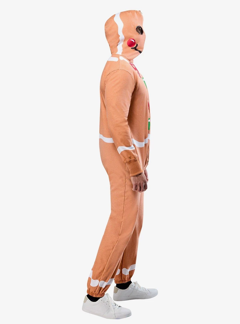 Gingerbread Man Hooded Zipsters Costume