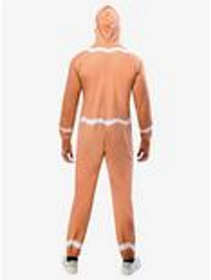 Gingerbread Man Hooded Zipsters Costume