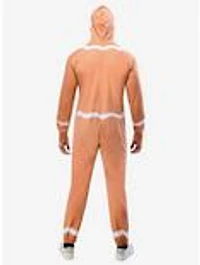 Gingerbread Man Hooded Zipsters Costume