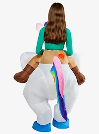 Ride on Unicorn Light Up Inflatable Youth Costume