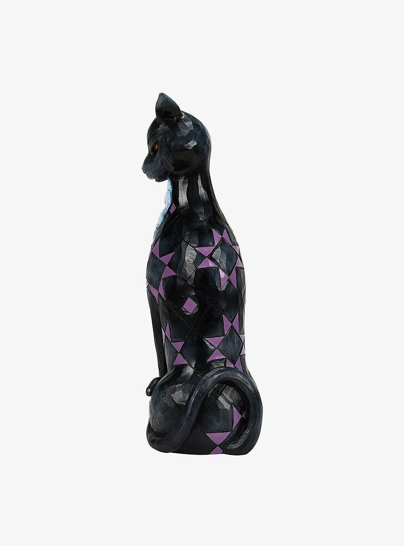Halloween Black Cat with LED Figurine