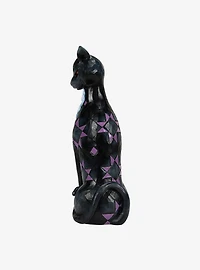 Halloween Black Cat with LED Figurine