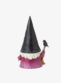 Halloween Wizard with LED Scene Figurine