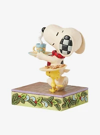 Peanuts Snoopy and Woodstock Cooking Figurine
