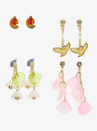 Harry Potter Floral Icons Earring Set - BoxLunch Exclusive