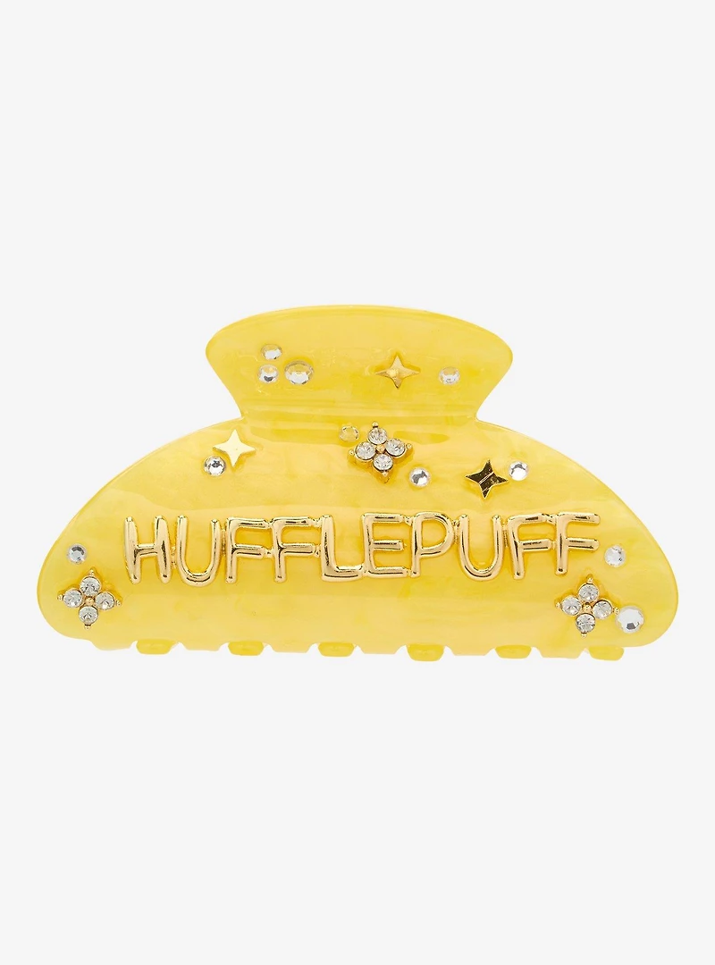 Harry Potter Hufflepuff Lettered Claw Clip — BoxLunch Exclusive