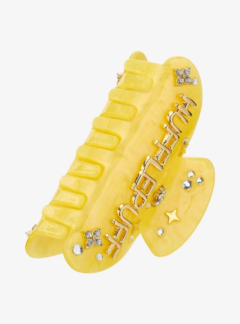 Harry Potter Hufflepuff Lettered Claw Clip — BoxLunch Exclusive