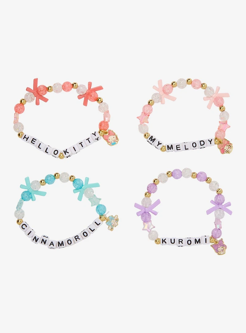 Sanrio Hello Kitty and Friends Bows Friendship Bracelet Set - BoxLunch Exclusive