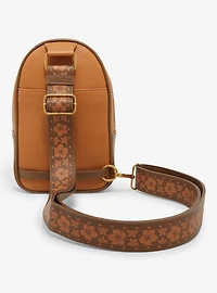 Loungefly Disney Lilo & Stitch Tonal Stitch Carving Crossbody Sling Bag - BoxLunch Exclusive