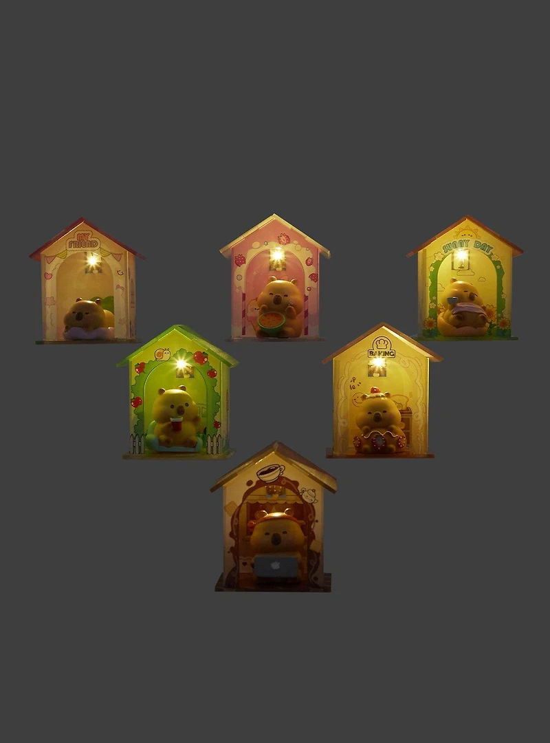 Capybara House Blind Box Light-Up Figure