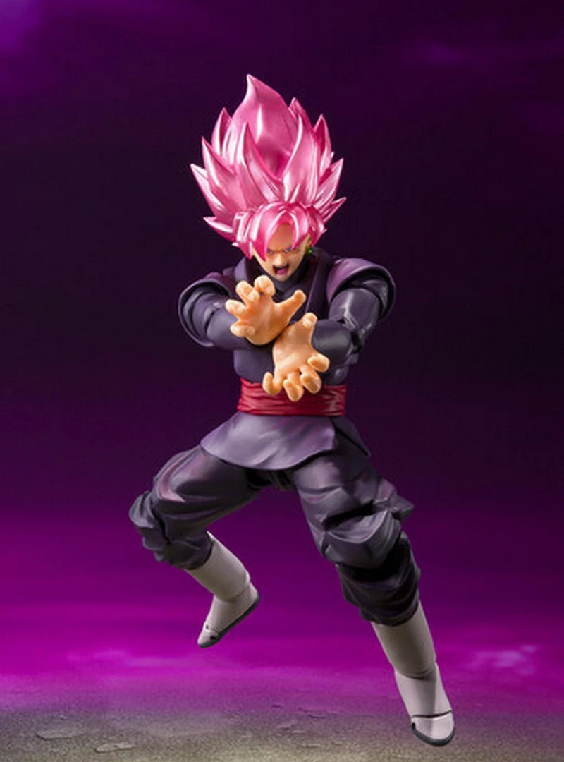 Bandai Namco Dragon Ball Super S.H.Figuarts Goku Black Super Saiyan Rose Figure