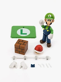 Bandai Namco Nintendo Super Mario S.H.Figuarts Luigi Figure
