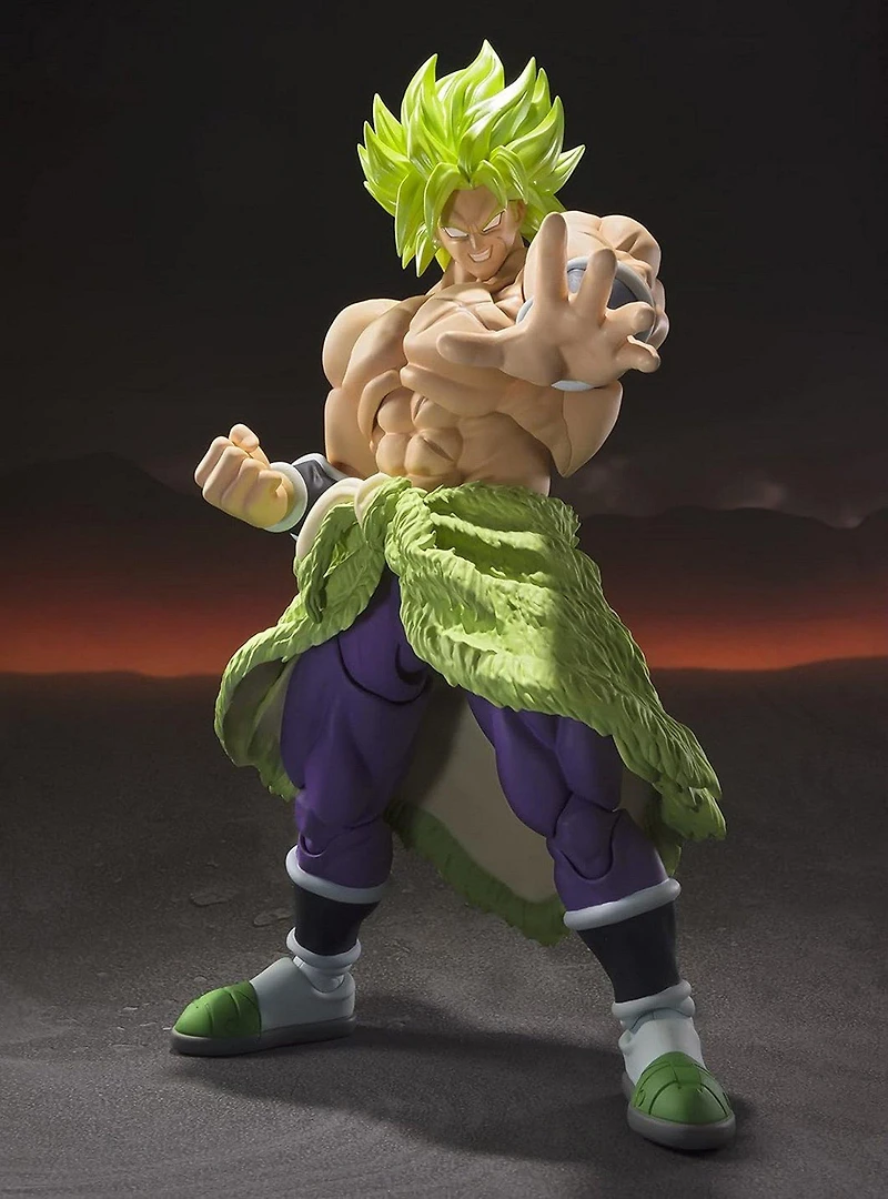 Bandai Namco Dragon Ball Super: Broly S.H.Figuarts Super Saiyan Broly (Fullpower) Figure