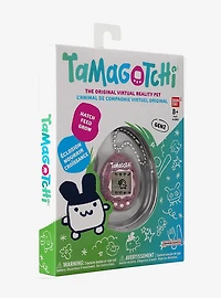 Tamagotchi Pink Glitter Game Clip