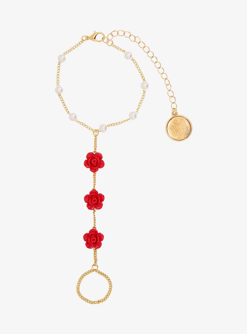 Disney Beauty and the Beast Belle Rose Bracelet — BoxLunch Exclusive