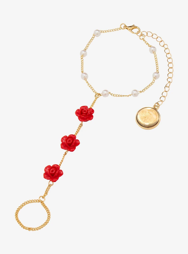 Disney Beauty and the Beast Belle Rose Bracelet — BoxLunch Exclusive