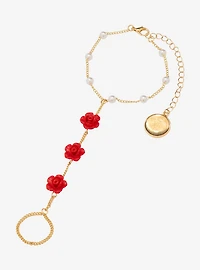 Disney Beauty and the Beast Belle Rose Bracelet — BoxLunch Exclusive