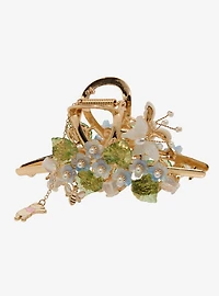 Disney Winnie the Pooh Floral Metal Claw Clip with Charms - BoxLunch Exclusive