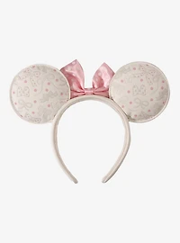 Loungefly Disney Minnie Mouse Polka Dot Bows White Ears - BoxLunch Exclusive