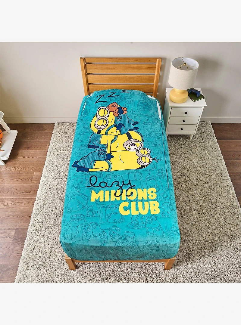Despicable Me Minions ZippySack Twin Size Blanket