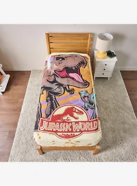 Jurassic Park ZippySack Twin Size Blanket