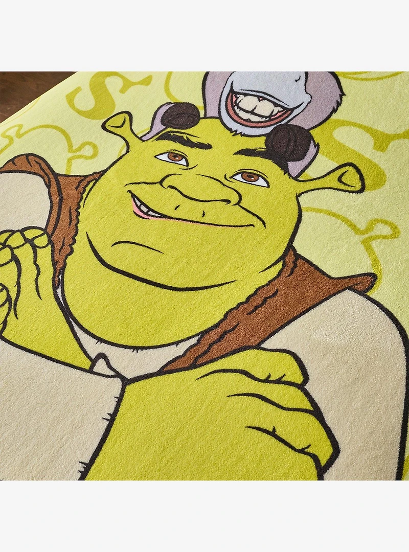 Shrek ZippySack Twin Size Blanket