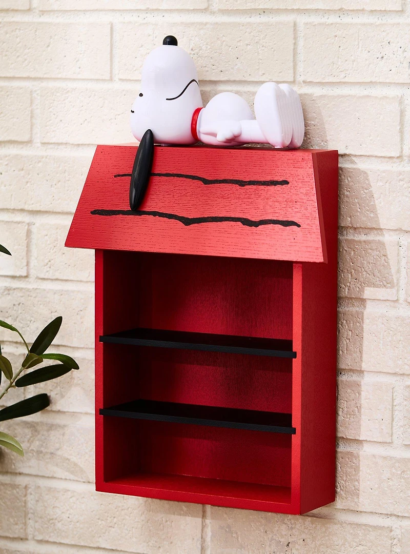 Peanuts Snoopy Doghouse Figural Wall Shelf - BoxLunch Exclusive
