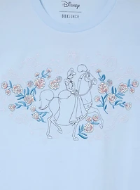 Disney Cinderella Horse Floral Women's T-Shirt — BoxLunch Exclusive