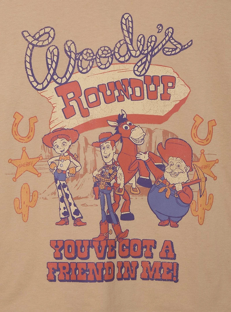 Disney Pixar Toy Story Woody's Roundup Women's T-Shirt — BoxLunch Exclusive
