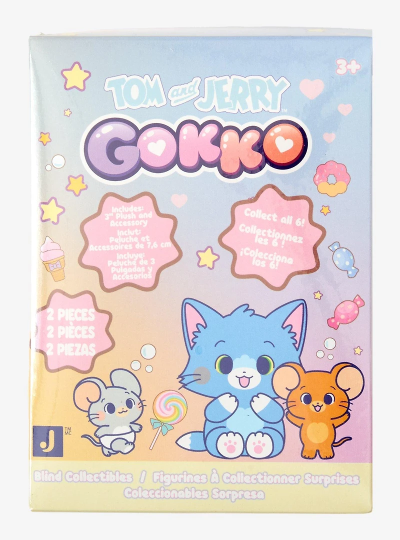 Tom & Jerry Gokko Blind Bag Plush Set