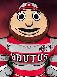 Ohio State Brutus The Buckeye 24" Mascot Bleacher Buddy Bleacher Creatures