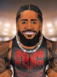 WWE Jimmy Uso 24" Bleacher Buddy Bleacher Creatures