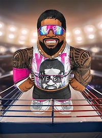 WWE Jey Uso 24" Bleacher Buddy