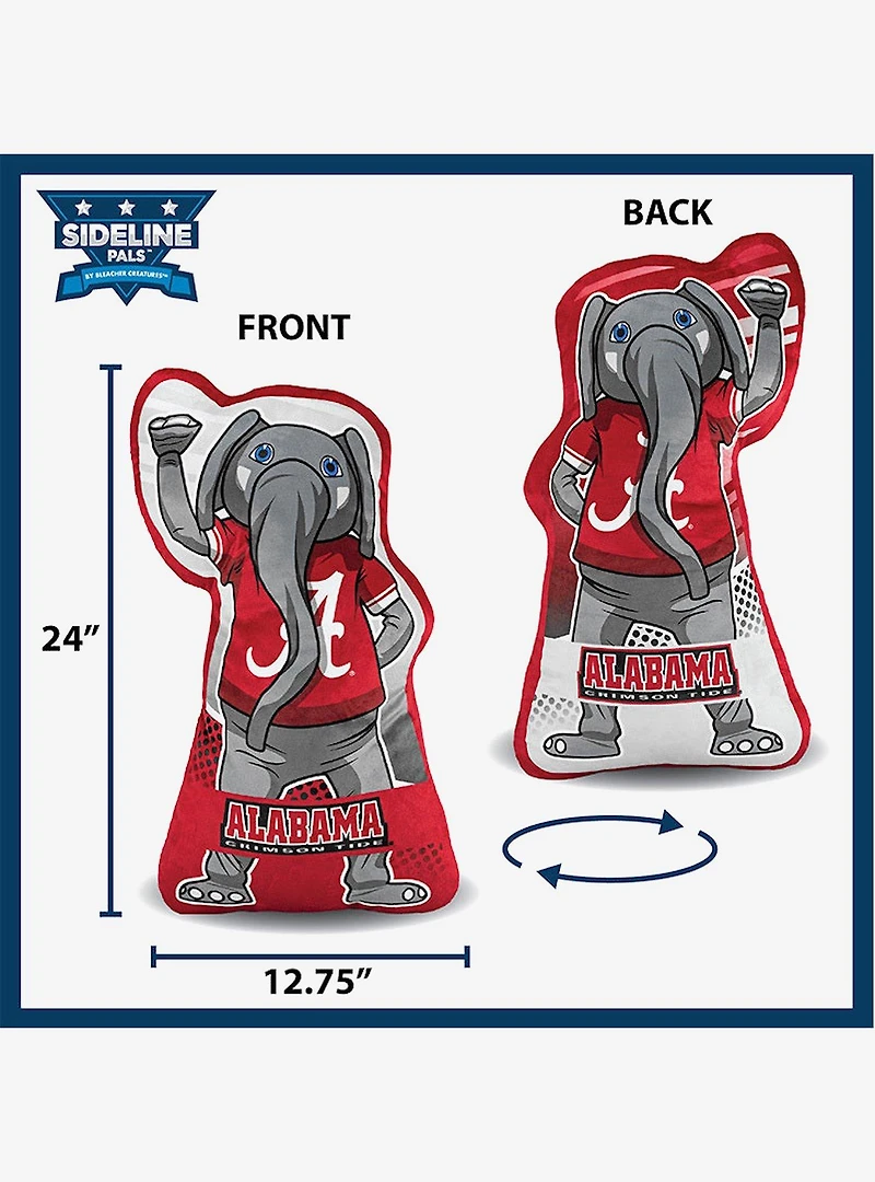 University of Alabama Mascot 24" Poster Plush Bleacher Creatures
