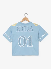Disney Atlantis: The Lost Empire Kida Women's Cropped Football Jersey - BoxLunch Exclusive