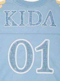 Disney Atlantis: The Lost Empire Kida Women's Plus Cropped Football Jersey - BoxLunch Exclusive