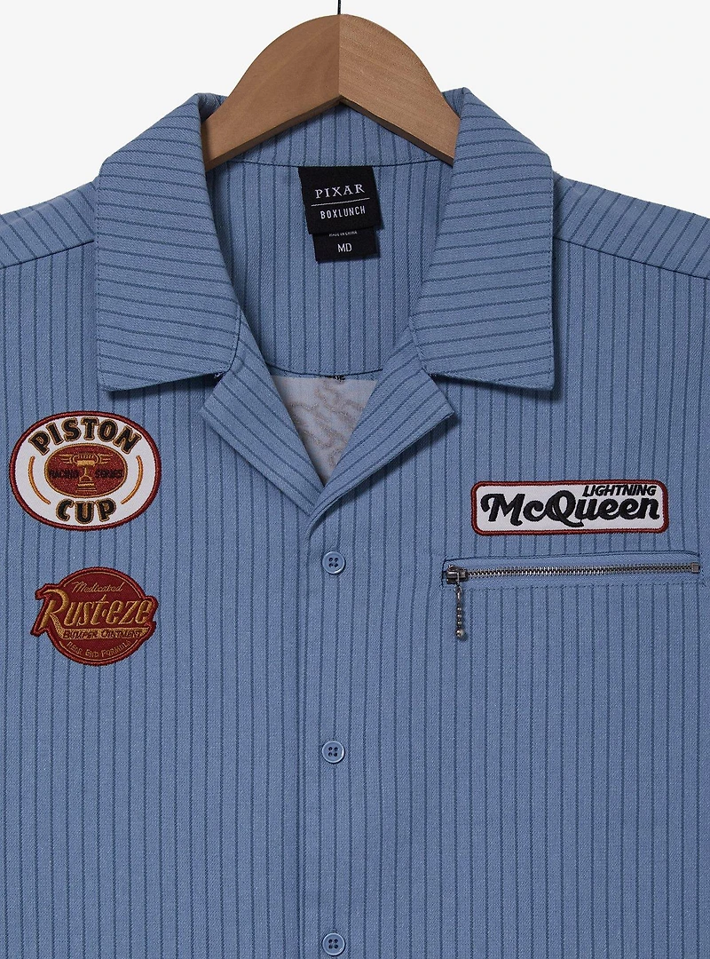 Disney Pixar Cars Garage Woven Button-Up — BoxLunch Exclusive