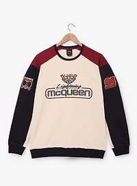 Disney Pixar Cars Lightning McQueen Color Block Crewneck — BoxLunch Exclusive