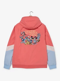 Disney Mickey Mouse Retro Color Block Windbreaker — BoxLunch Exclusive