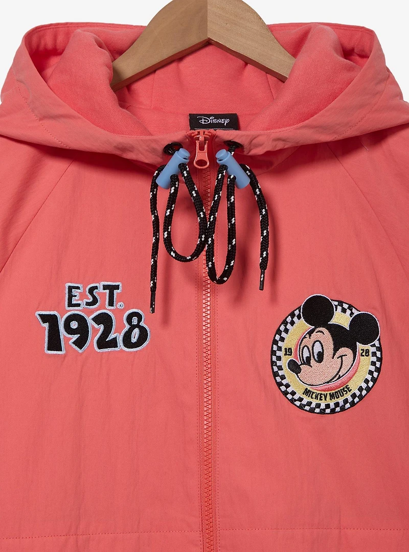 Disney Mickey Mouse Retro Color Block Windbreaker — BoxLunch Exclusive
