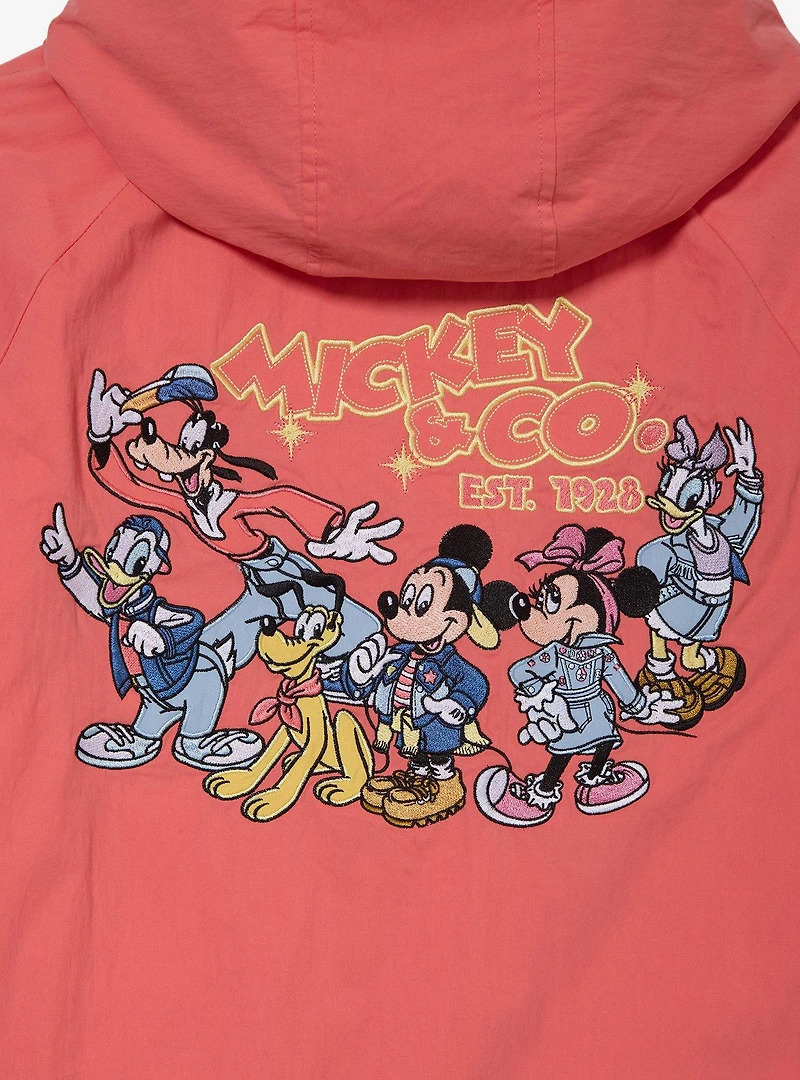 Disney Mickey Mouse Retro Color Block Windbreaker — BoxLunch Exclusive