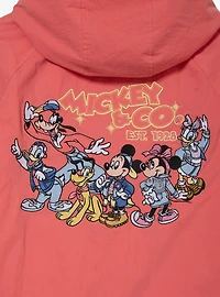 Disney Mickey Mouse Retro Color Block Windbreaker — BoxLunch Exclusive