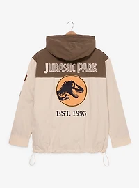 Jurassic Park Embroidered Patches Windbreaker - BoxLunch Exclusive