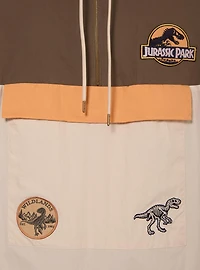 Jurassic Park Embroidered Patches Windbreaker - BoxLunch Exclusive