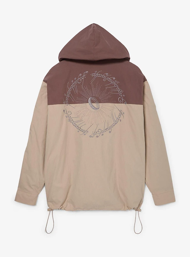 the Lord of Rings One Ring Windbreaker Jacket - BoxLunch Exclusive