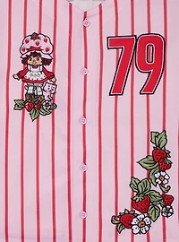 Strawberry Shortcake Women's Cropped Baseball Jersey — BoxLunch Exclusive