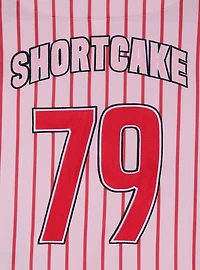 Strawberry Shortcake Women's Cropped Baseball Jersey — BoxLunch Exclusive