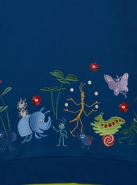 Disney Pixar A Bug's Life Characters Embroidered Crewneck - BoxLunch Exclusive
