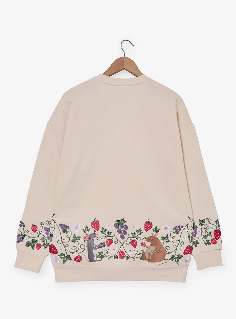 Disney Pixar Ratatouille Remy & Emile Fruit Crewneck — BoxLunch Exclusive